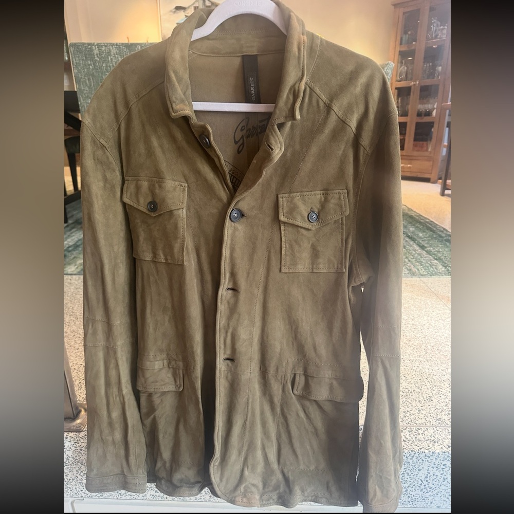 Axels Brown Suede Men's Jacket